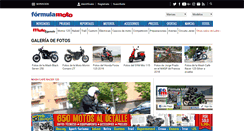Desktop Screenshot of formulamoto.es