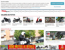 Tablet Screenshot of formulamoto.es